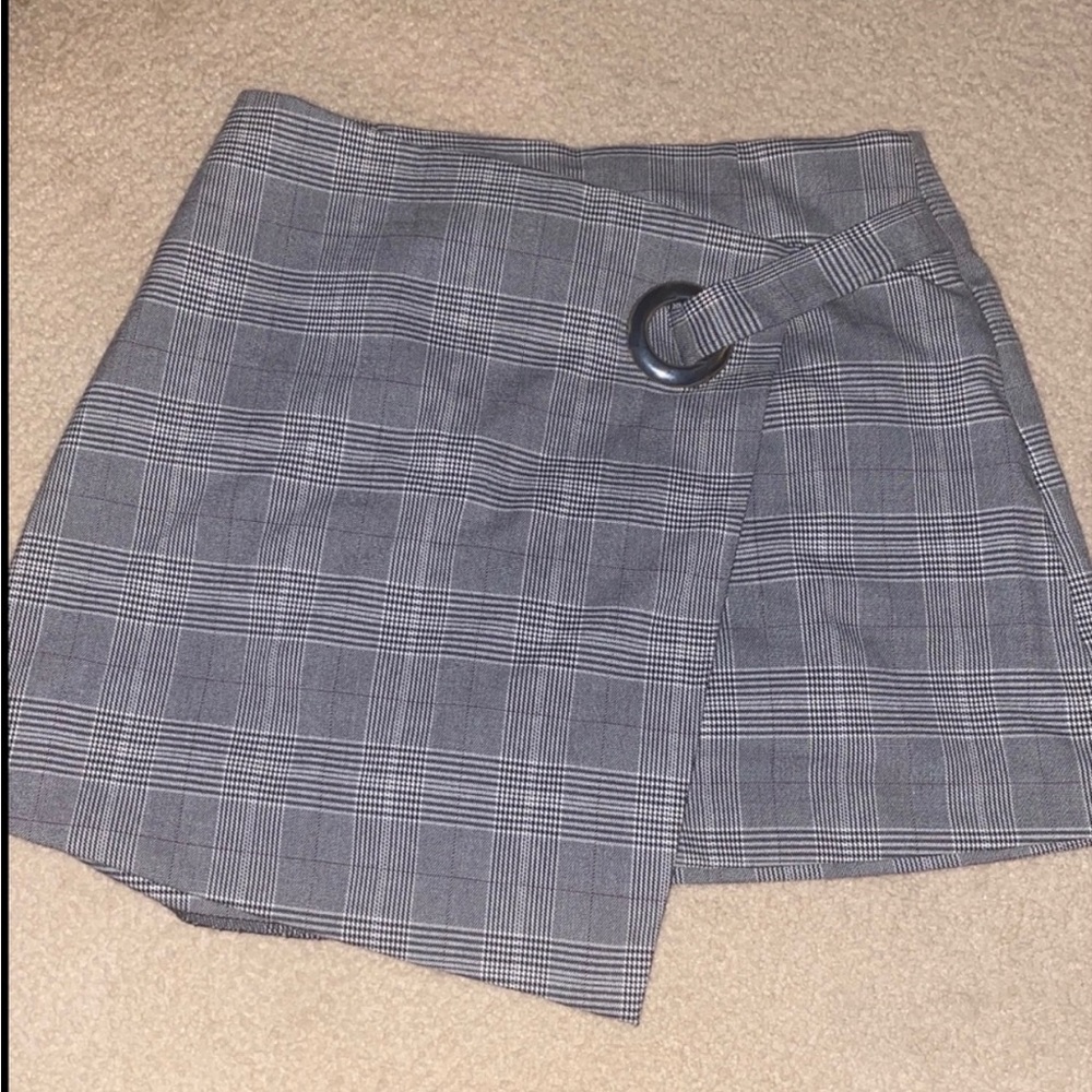 Plaid skirt